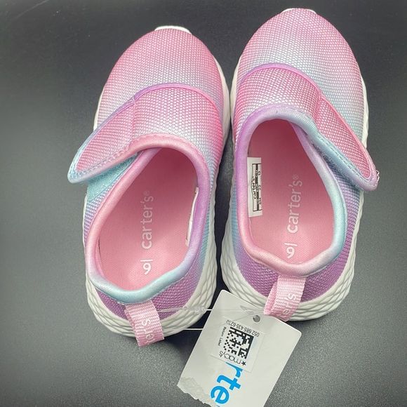 Size 6 Months Carter Baby Tennis Shoes - Picture 5 of 5